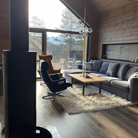 Flott Og Moderne Fjellhytte Dom wakacyjny