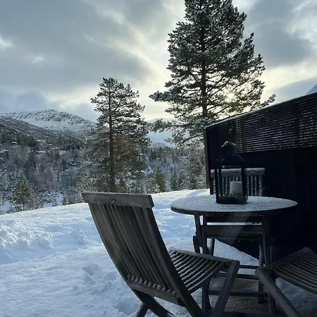Flott Og Moderne Fjellhytte * Utsikten