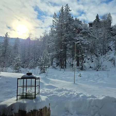 Flott Og Moderne Fjellhytte Dom wakacyjny Utsikten